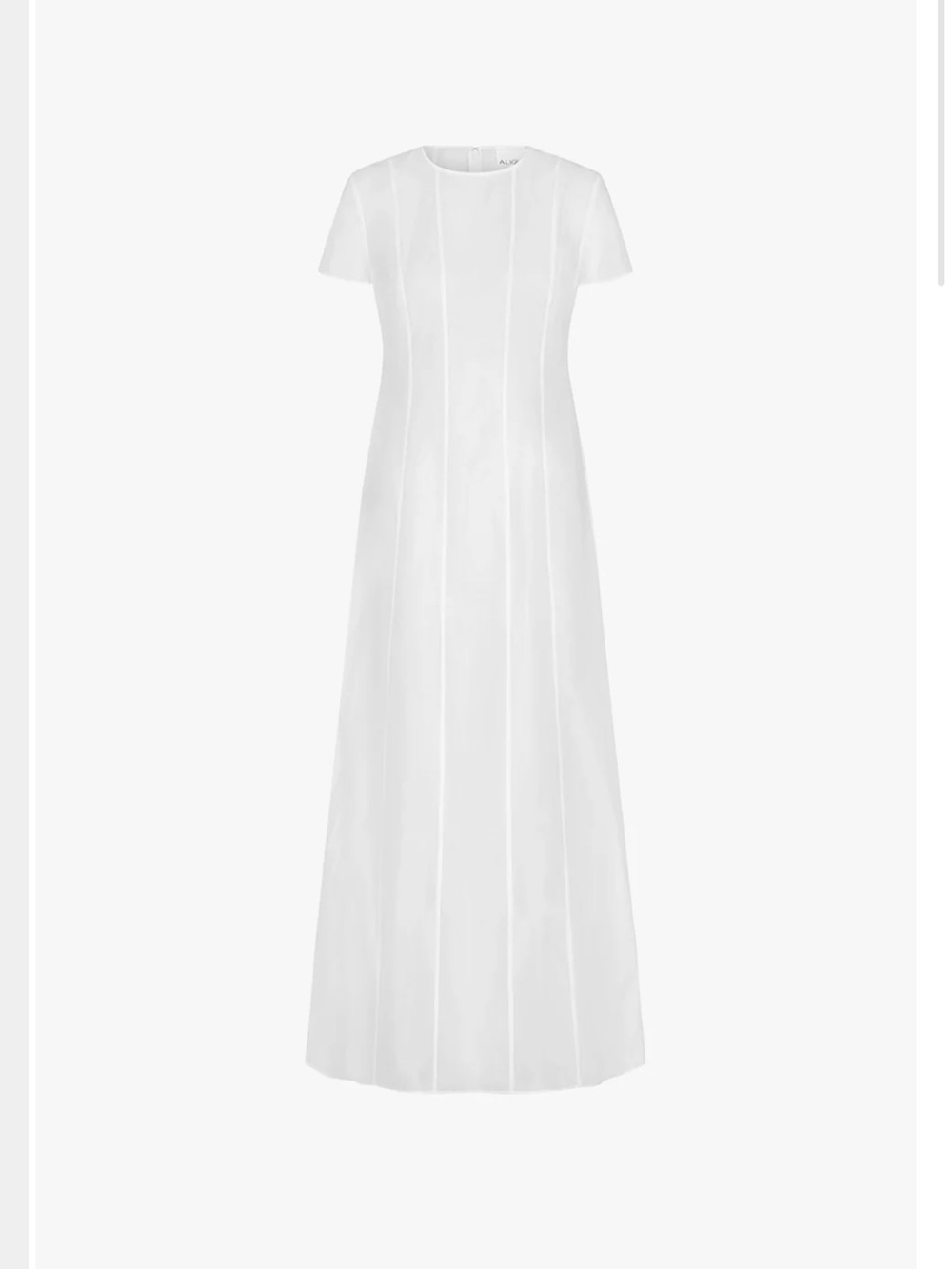 ALIGNE Carly Sheer Maxi Dress NWT - Picture 3 of 9